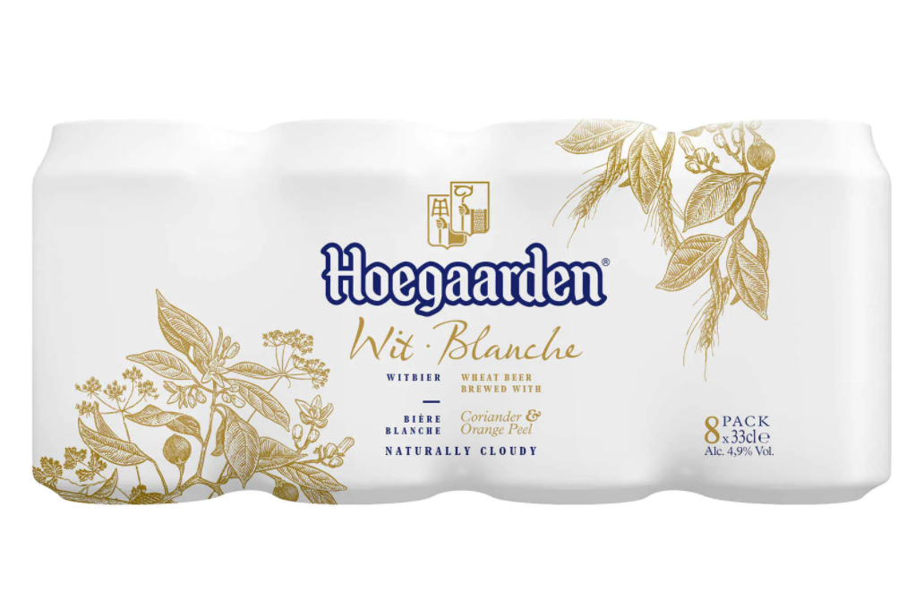 Hoegaarden Biergläser-Set – 6 Stück, Je 33 Cl, Für Weißbier & Spezialbiere