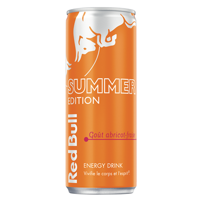 Red Bull Fraise Abricot