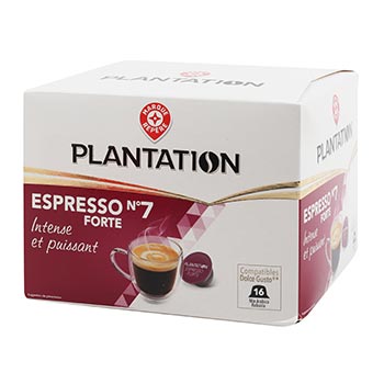 Cafés dosettes et capsules, Espresso fort n°5 x22 capsules 114g