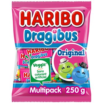 Bonbons Haribo Dragibus Original - 250g
