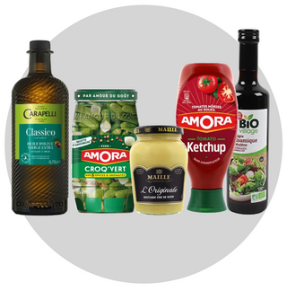 Assaisonnements, condiments et sauces