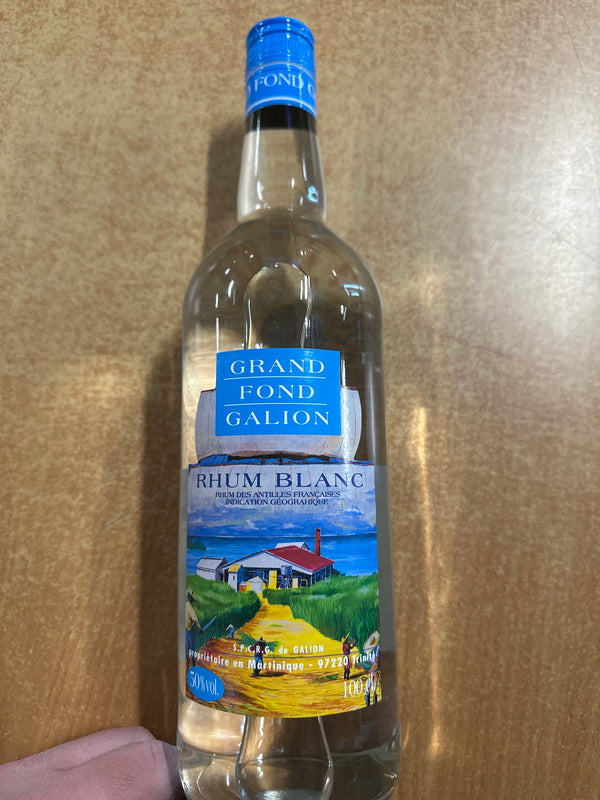 Rhum blanc 1l, 50%