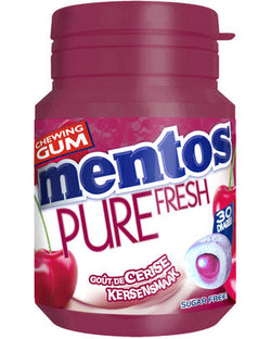 MENTOS GUM PURE FRESH CHERRY BOTTLE 30P