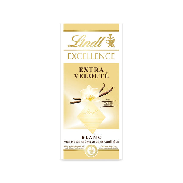 (31/01/25) Tablette chocolat blanc Lindt Vanille - 100g