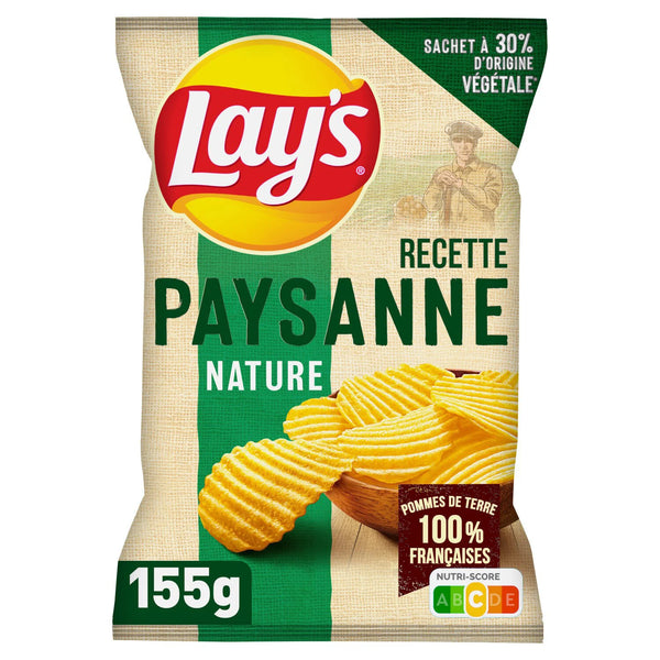 (05/10)Chips Lay's paysanne Nature - 155g