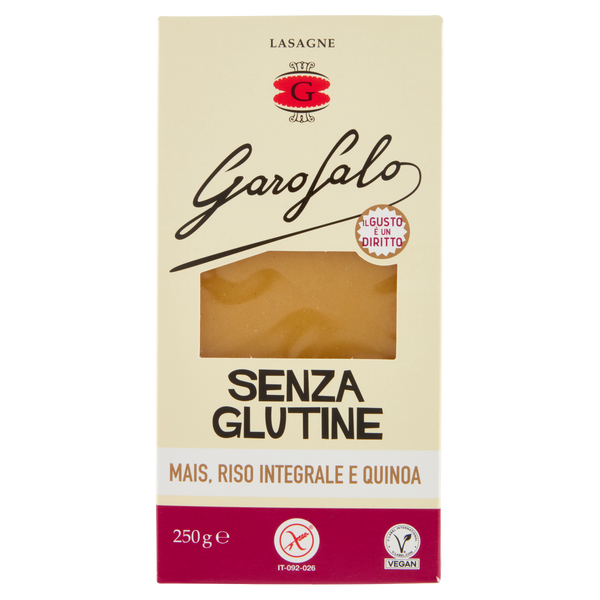 GAROFALO LASAGNA SENZA GLUTINE 250 GR