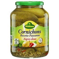 Cornichons Kühne Aigre doux - 360g