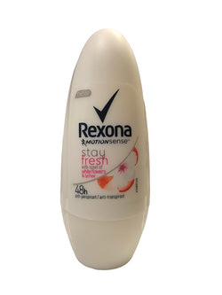 Rexona Déo Roll-on - 50ml - fleurs blanches et litchi