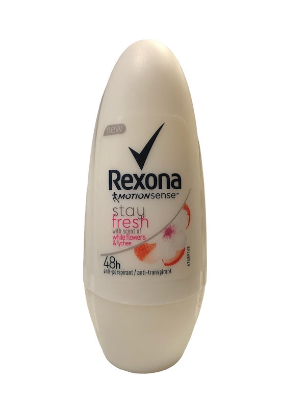 Rexona Déo Roll-on - 50ml - fleurs blanches et litchi