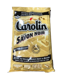 Carolin Lingettes nettoyantes - 15pcs - savon noir