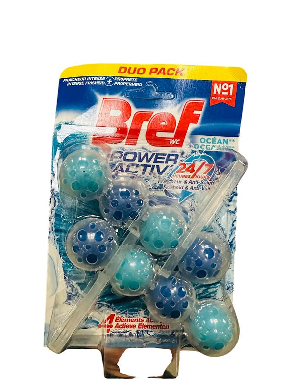 Bref Wc bloc - 2x50gr - power activ océan