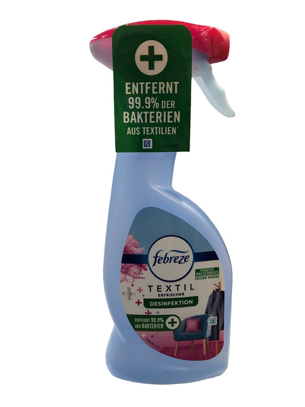 Febreze Textile spray - 375ml - pinke nelken