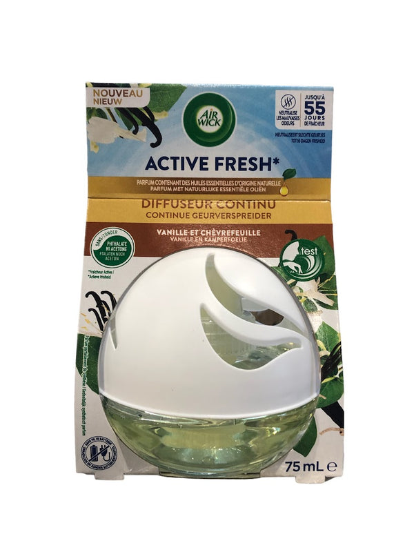 Airwick Deco sphere - 75ml - vanille et chèvrefeuille