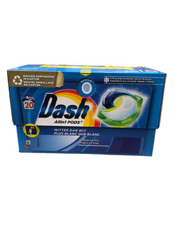Dash Pods Allin1 - 20sc/442gr - plus blanc que blanc
