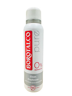 Borotalco Deo spray - 150ml - pure 0% clean freshness