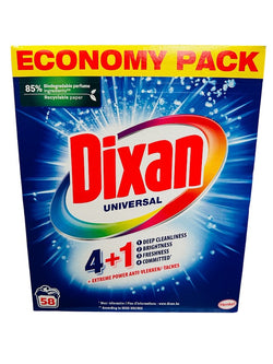 Dixan Poeder - 58sc/3,19kg - 4+1 - universal