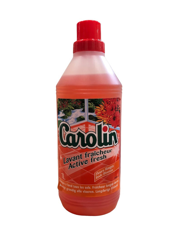 Carolin 1L - lavant fraîcheur fleurs rouges