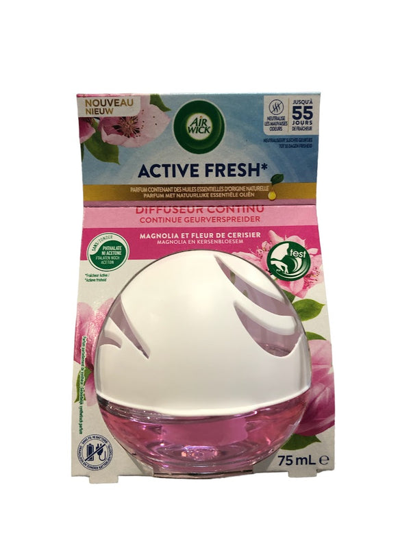 Airwick Deco sphere - 75ml - magnolia et fleurs de cerisier