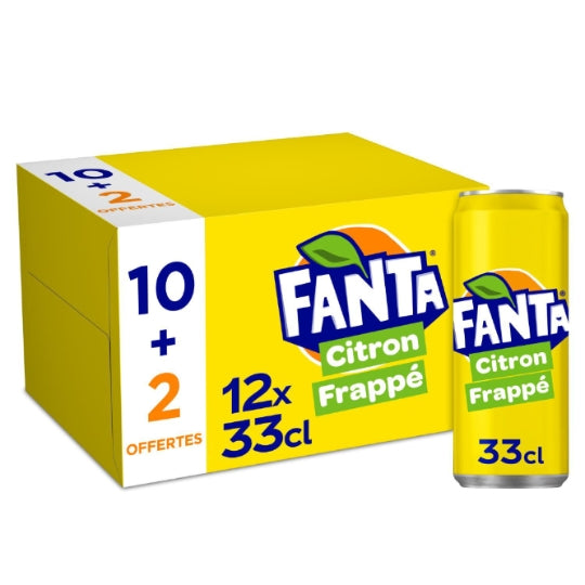 fanta citron 33cl x 12