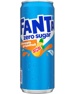 FANTA PINEAPPLE AND GRAPEFRUIT ZERO 33CL