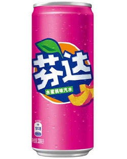 FANTA WHITE PEACH CHINA 330ML