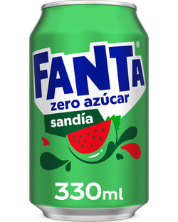 FANTA WATERMELON SANS SUCRES AJOUTES 33CL