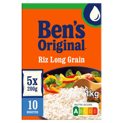 Riz Long grain Ben's original Sachet cuisson 10mn - 1kg