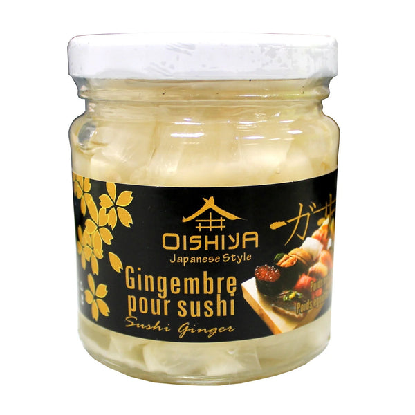 Gingembre pour sushi OISHIYA, 190g