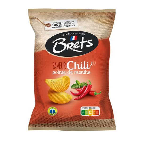 Brets saveur chili menthe 125 gr