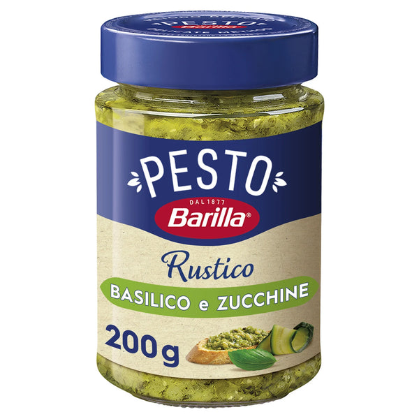 Sauce Pesto Rustico Basilic et Courgette BARILLA - 200g