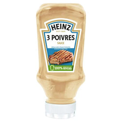 Sauce 3 poivres flacon souple 220g