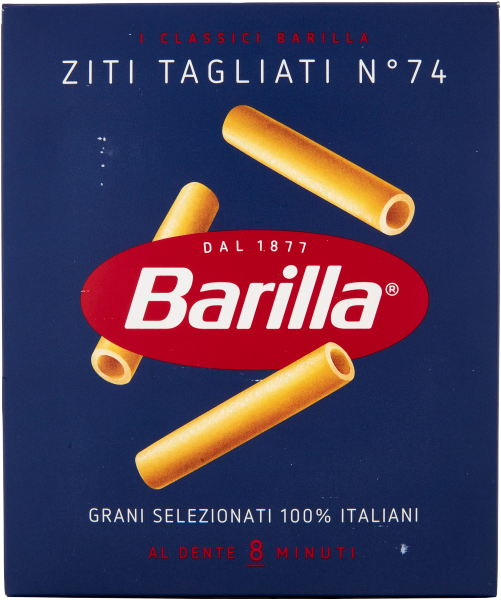 BARILLA PASTA DI SEMOLA ZITI TAGLIATI N.74 500 GR