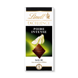 Tablette EXCELLENCE Noir Poire Intense 100g