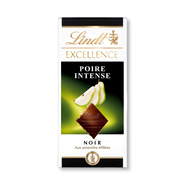 Tablette EXCELLENCE Noir Poire Intense 100g