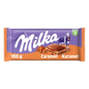 Tablette chocolat Milka Chocolat lait/caramel - 100g