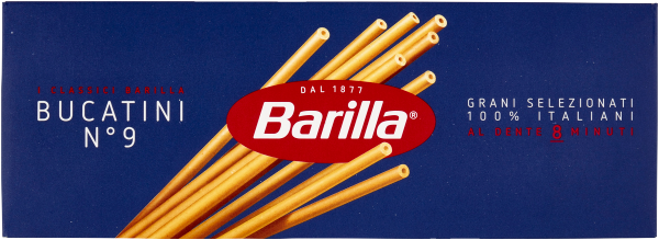 BARILLA PASTA DI SEMOLA BUCATINI N.9 500 GR