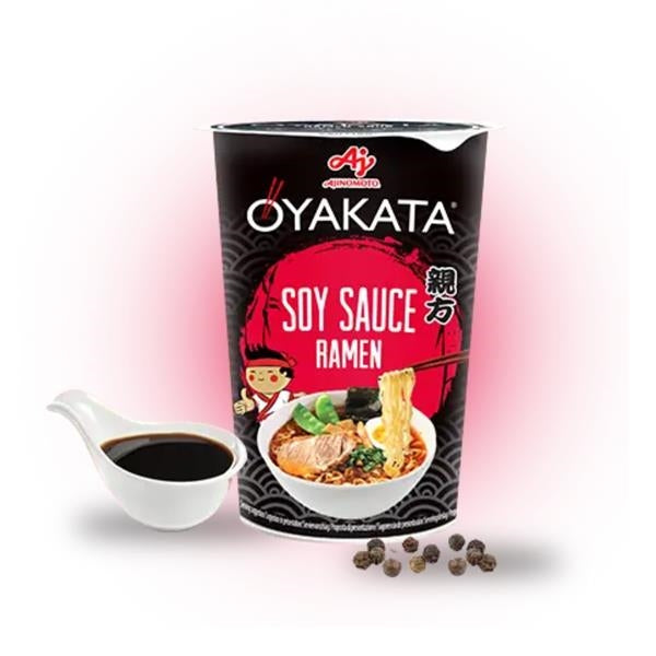 Oyakata Soy Sauce Ramen Soup Cup 63 gr