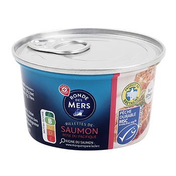 Rillettes de saumon Ronde des Mers - 125g