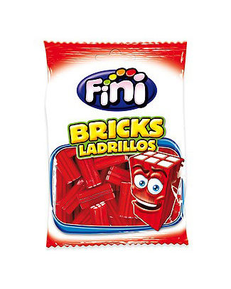 FINI BRIQUE FRAISES LISSES SACHET 90GR