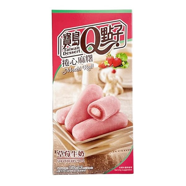 Mochi Roll Strawberry Milk 150 gr