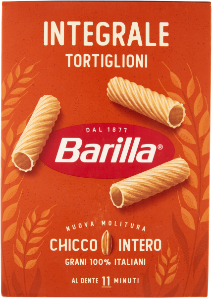 BARILLA PASTA INTEGRALE TORTIGLIONI 500 GR