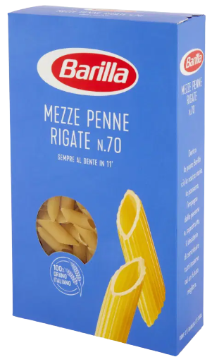 BARILLA 70 MEZZE PENNE RIGATE 500 GR