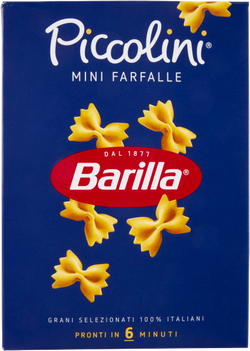 BARILLA PASTA DI SEMOLA MINI FARFALLE 500 GR