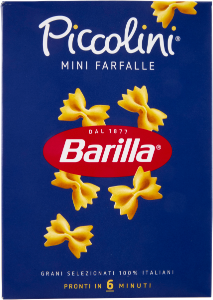 BARILLA PASTA DI SEMOLA MINI FARFALLE 500 GR