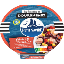 Salade mexicaine PETIT NAVIRE barquette de 220g