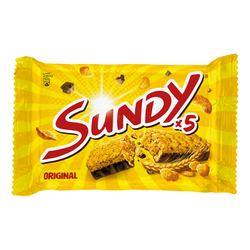 Barres de corn flakes nappées de chocolat SUNDY, 5 pièces, 180g
