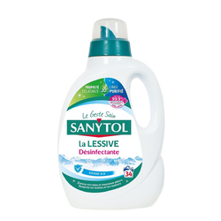 Lessive désinfectante grand air SANYTOL - 1,70l - 34 lavages