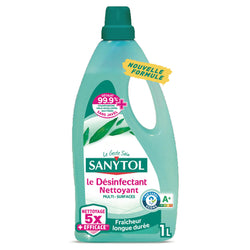 Désinfectant nettoyant Eucalyptus SANYTOL 1 litre