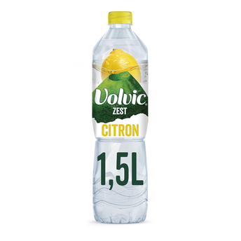 Eau minérale aromatisée citron VOLVIC ZEST - 1,5l