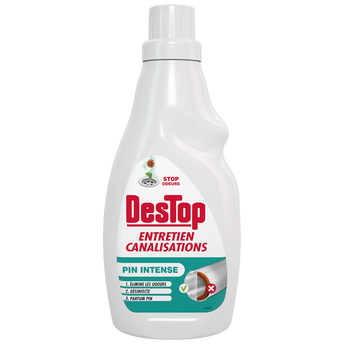 Nettoyant entretien canalisation pin intense 2en1 DESTOP 750ml